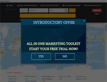 Tablet Screenshot of clickfirst.com